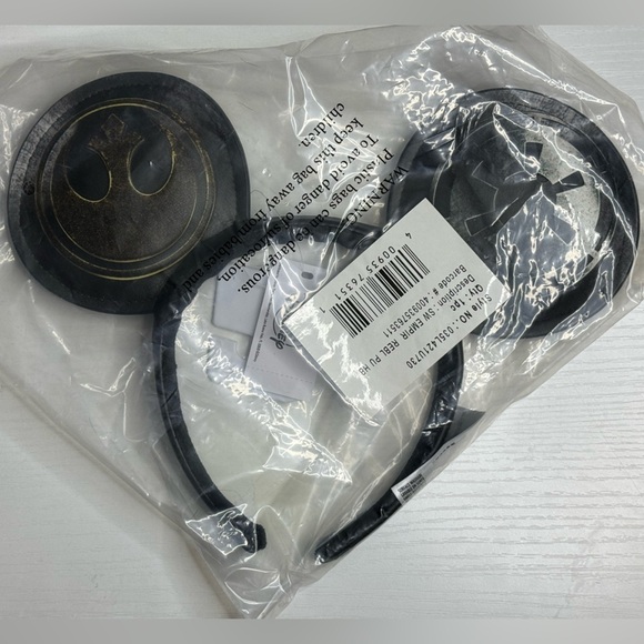 Minnie Mouse Faux Leather Ear Headband – Star Wars - Picture 6 of 6